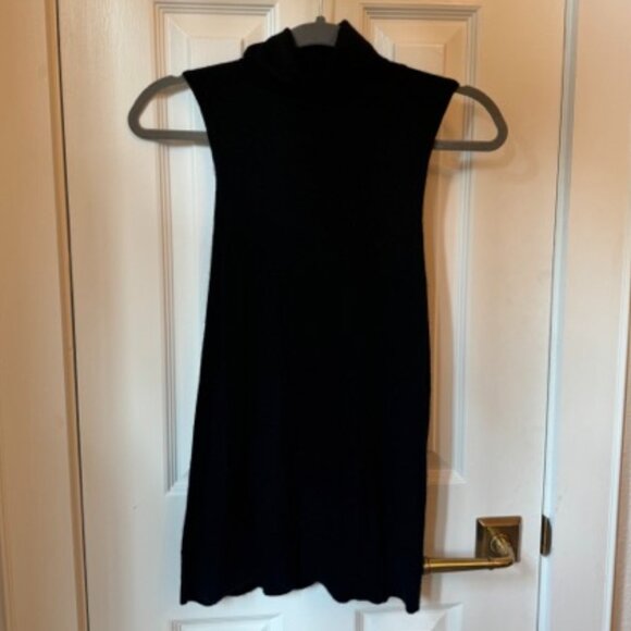 Equipment turtleneck sleeveless cashmere sweater M - Picture 1 of 4